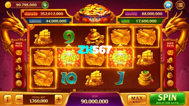 ZK567 casino presented on mobile device in Pakistan with slots and live games
